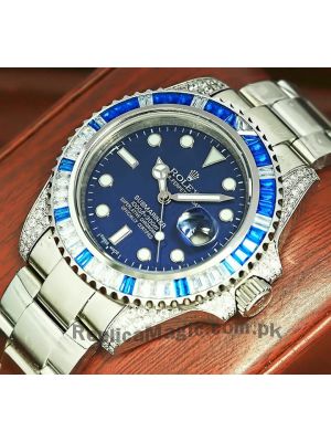 Rolex Submariner Blue Diamond Swiss Watch 2021 Price in Pakistan