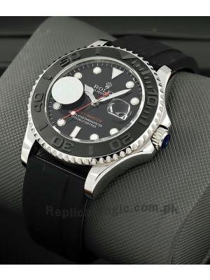 Rolex Yacht-Master Black Dial Swiss Watch Price in Pakistan