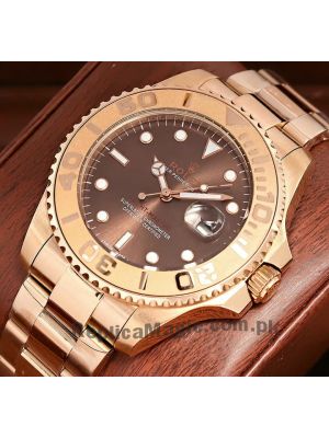Rolex Yacht-Master Brown Dial Watch  Price in Pakistan