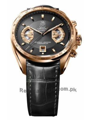 Tag Heuer Grand Carrera Cal 17 RoseGold  watch Price in Pakistan