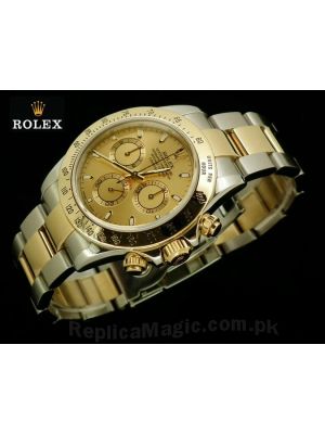 Rolex Cosmograph Daytona Golden Dial Watch Price in Pakistan