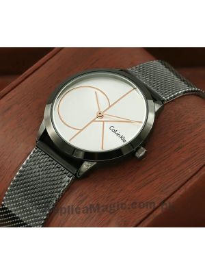 Calvin Klein Minimal Black Mesh Bracelet Ladies Watch Price in Pakistan