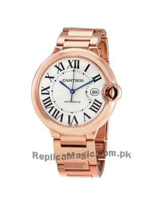 Cartier Ballon Bleu Men's Rose Gold Watch Price in Pakistan