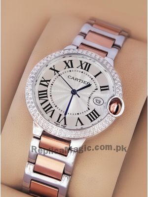 Cartier Ballon Bleu Two Tone Watch  Price in Pakistan
