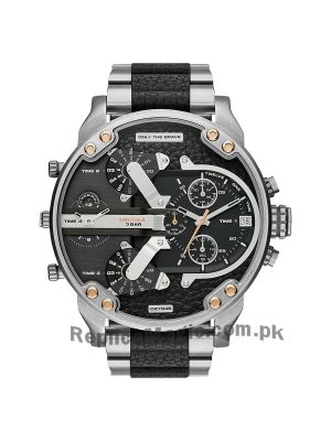 MR. DADDY 2.0 BLACK DIAL STAINLESS STEEL MEN'S WATCH Price in Pakistan