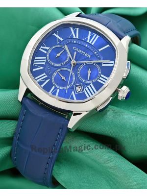Drive de Cartier Blue Mens Watch Price in Pakistan