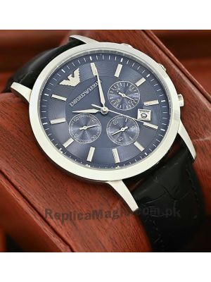 Emporio Armani Blue Dial Men Wrist Watch Price in Pakistan