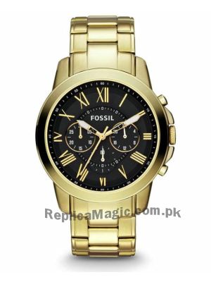 Fossil Grant Black Dial Watch Price in Pakistan