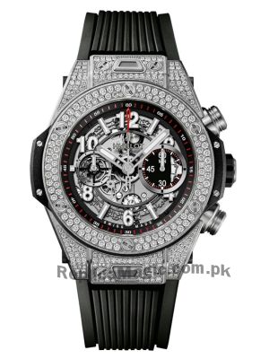 Hublot Big Bang Unico Titanium & Diamonds Pave Watch Price in Pakistan