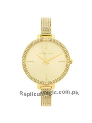 Michael Kors Jaryn Crystal Gold Sunray Dial Ladies Watch Price in Pakistan