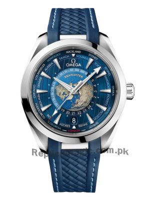 Omega Seamaster Aqua Terra Worldtimer Blue Watch Price in Pakistan