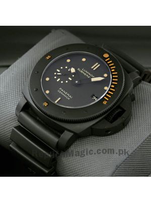 Panerai Luminor Submersible Black Ceramic Watch Price in Pakistan