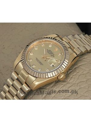 Rolex Date-Just Diamind Dial Watch Price in Pakistan