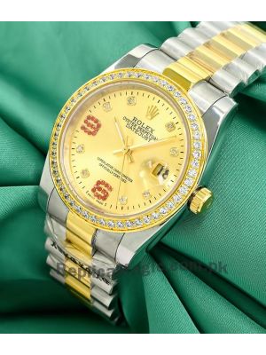 Rolex Datejust 36mm Diamond Bezel Watch Price in Pakistan
