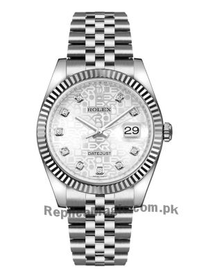Rolex Datejust 40 Silver Jubilee Diamond Dial Watch Price in Pakistan