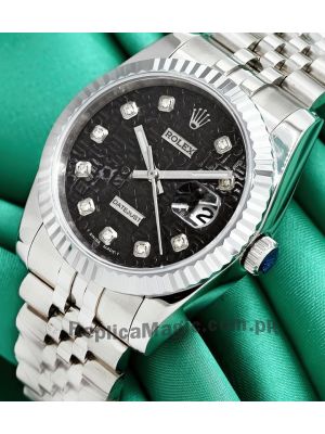 Rolex Datejust DIamond Index Black Computer Dial Watch Price in Pakistan