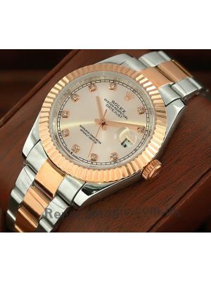 Rolex Datejust Sundust Dial Rose Gold & Stainless Steel Watch Price in Pakistan