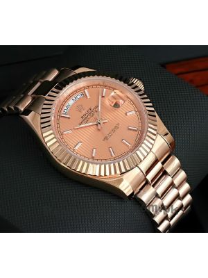 Rolex Day-Date 40  Rose Gold Watch Price in Pakistan