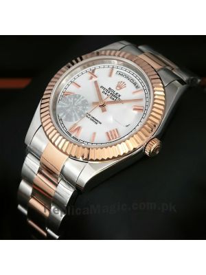 Rolex Day-Date Two Tone Swiss Watch Price in Pakistan