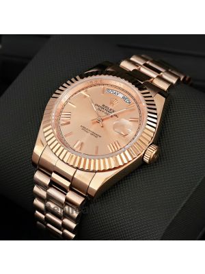 Rolex Day Date 40 Rose Gold Watch Price in Pakistan