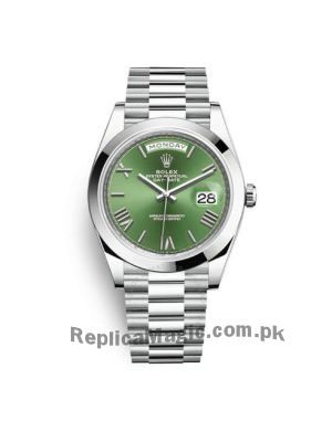 Rolex Day Date Green Dial Watch Price in Pakistan
