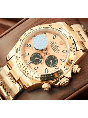 Rolex Daytona Rose Gold Watch Price in Pakistan