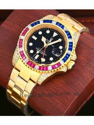 Rolex GMT-Master II Diamond Bezel Watch  Price in Pakistan
