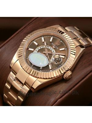 Rolex Sky Dweller Rose Gold Men's Watch Price in Pakistan