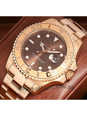 Rolex Yacht-Master Brown Dial Watch  Price in Pakistan