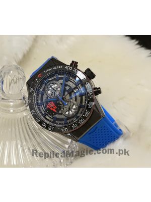 TAG Heuer Carrera Calibre Heuer 01 Skeleton Blue Watch Price in Pakistan