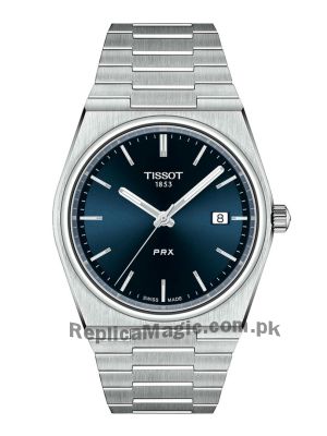 Tissot PRX Silver Stainless Steel Blue Dial Quartz Watch for Gents Price in Pakistan