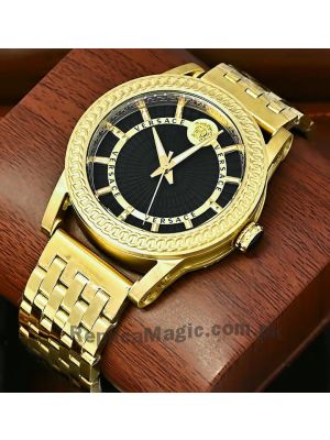Versace Men's Gold Tone Watch Price in Pakistan