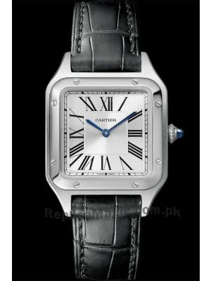 Cartier Santos Dumont Silver Dial Watch Price in Pakistan