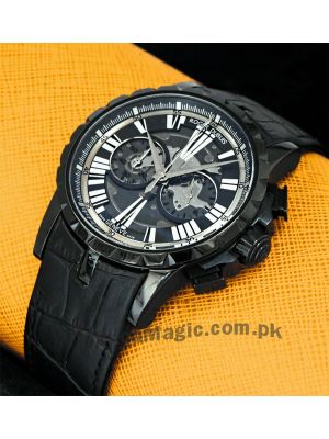 Roger Dubuis Excalibur Chronograph Black Watch Price in Pakistan