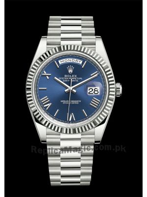 Rolex Day-Date Blue Dial Watch Price in Pakistan