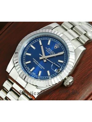 Rolex Lady-Datejust Blue Dial Watch Price in Pakistan