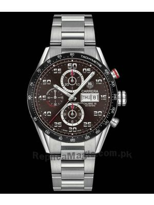 TAG Heuer Carrera Calibre 16 Day-Date Brown Dial Watch Price in Pakistan